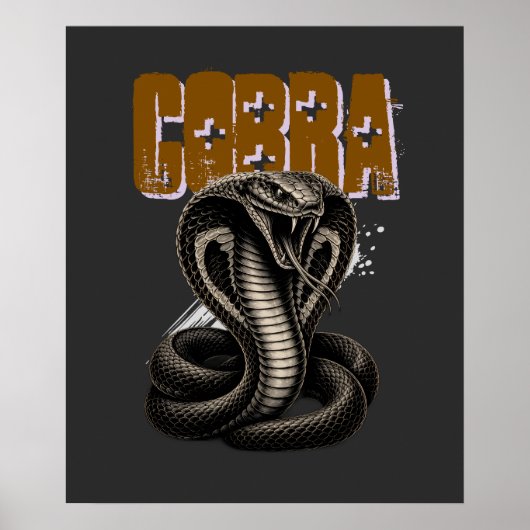 Kobra Poster (Voorkant)