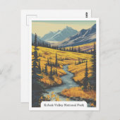 Kobuk Valley National Park, Alaska, Verenigde Stat Briefkaart (Voorkant / Achterkant)