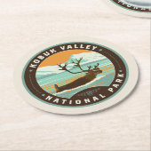 Kobuk Valley National Park Ronde Kartonnen Onderzetter (Gebogen)