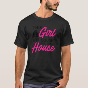 Kocht haar eerste huis huiseigenaar 1 t-shirt
