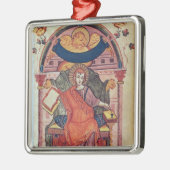 Kod.22 St. Mark, uit het Ada-manuscript Metalen Ornament (Links)
