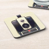 Kodak brownie-camera drankjes onderzetter (Linkerzijde)