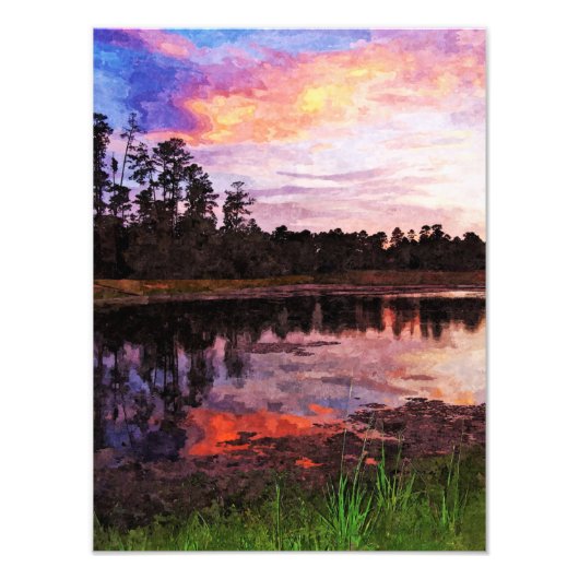 KODAK Print Sunset to Kuykendahl Foto Afdruk (Voorkant)