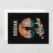 Kodiak Alaska Briefkaart (Voorkant / Achterkant)