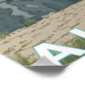 Kodiak, AlaskaBush Plane Vist Poster (Hoek)