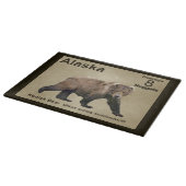 Kodiak Beer - Alaska Postage Snijplank (Hoek)