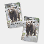 Kodiak-Beer Badge (Voor- en achterkant)