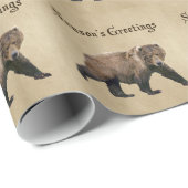 Kodiak-Beer Cadeaupapier (Rol Hoek)