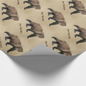 Kodiak-Beer Cadeaupapier (Hoek)