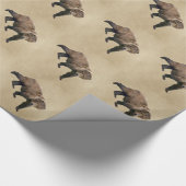 Kodiak-Beer Cadeaupapier (Hoek)