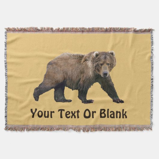 Kodiak-Beer Deken (Voorkant)