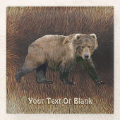 Kodiak-Beer Glazen Onderzetter (Voorkant)