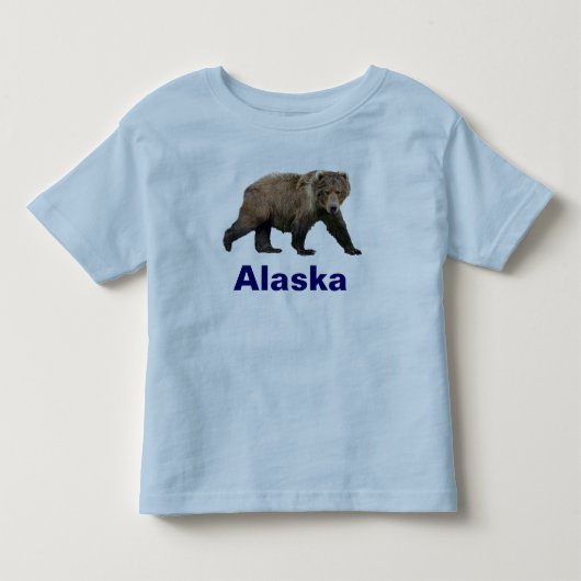 Kodiak-Beer Kinder Shirts (Voorkant)