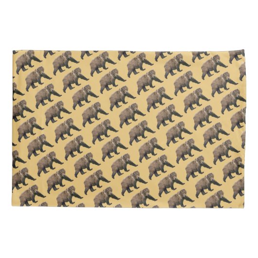 Kodiak-Beer Kussensloop (Achterkant)