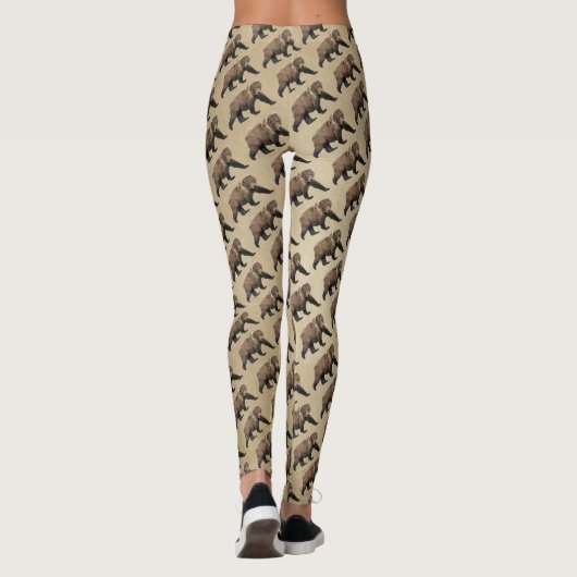 Kodiak-Beer Leggings (Achterkant)