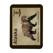 Kodiak-Beer Magneet (Verticaal)