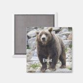 Kodiak beer magnet magneet (Voorkant / Achterkant)