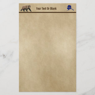 Kodiak - Beer op oud papier