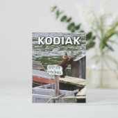 Kodiak Beer overtreedt de regels Briefkaart (Staand voorkant)