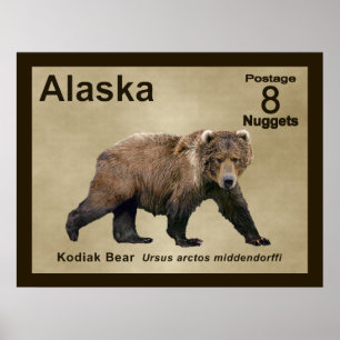 Kodiak-Beer Poster