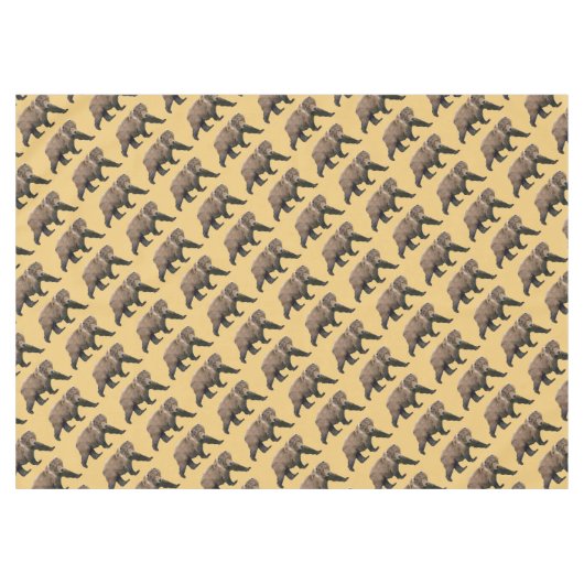 Kodiak-Beer Tafelkleed (Voorkant (Horizontaal))