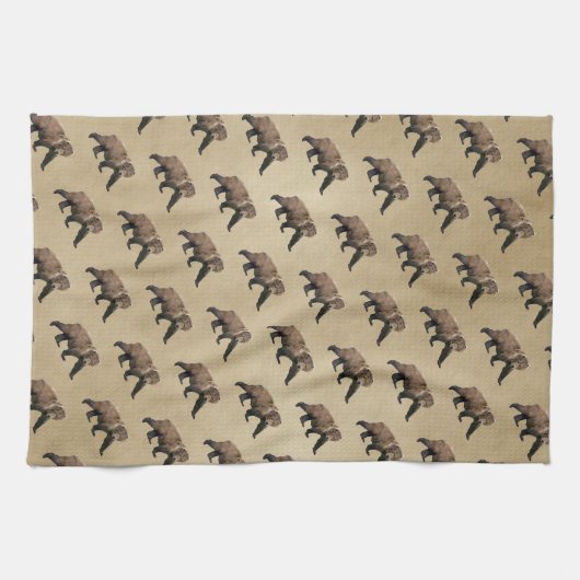 Kodiak-Beer Theedoek (Horizontaal)