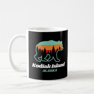 Kodiak Island Alaska Retro Beer Gift Koffiemok