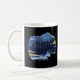Kodiak Island Alaska Waterverf Design Traveler Koffiemok