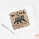  Kodiak Salmon Label (Envelop)