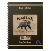  Kodiak Salmon Label (Beer) Notitieboek (Voorkant)