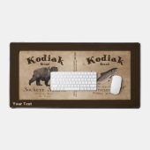  Kodiak Salmon Label Bureaumat (Keyboard & Muis)