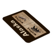 Kodiak Salmon Label Magneet (Rechterzijde)