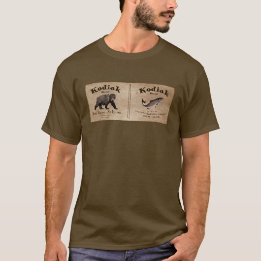  Kodiak Salmon Label T-shirt (Voorkant)