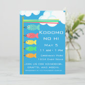 Kodomo-no-hi Koinobori Karper Kaart (Staand voorkant)