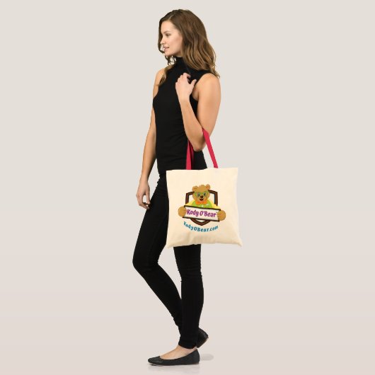 Kody O'Beer Canvas tas (Voorkant (model))