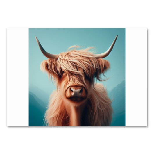 Koe (牛 / うし) - Japanse Flash-Kaarten Kaart (Voorkant)