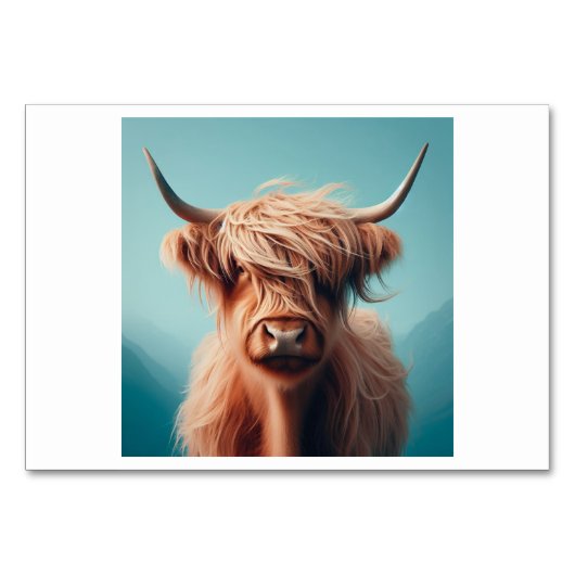 Koe (牛 / niú) - Chinese Flitskaarten Kaart (Voorkant)