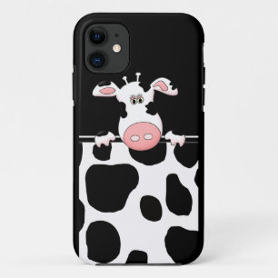 Koe afdrukken iPhone 11 hoesje