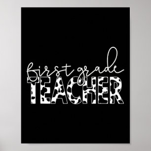 Koe Afdrukken voor basisschool eerste klas Teache Poster