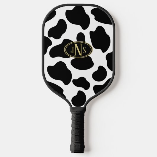 Koe Afdrukmonogram Pickleball Paddle (Achterkant)