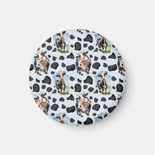 Koe Animal Pattern Design Magneet