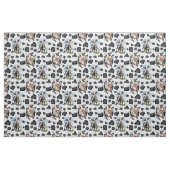 Koe Animal Pattern Design Stof (Fat Quarter)