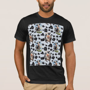 Koe Animal Pattern Design T-shirt