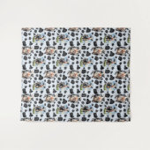 Koe Animal Pattern Design Wandkleed (Voorkant (horizontaal))