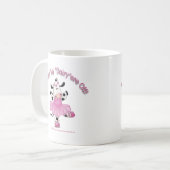 Koe Ballerina Koffiemok (Voorkant links)