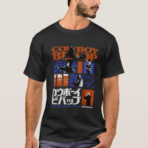 Koe Bebop Kanji Strips T-shirt