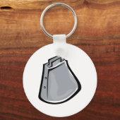 Koe Bell Sleutelhanger (Voorkant)