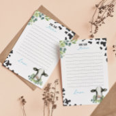 Koe Birthday Time Capsule Note Kaart