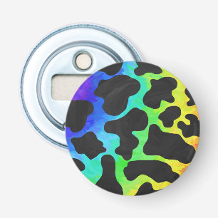 Koe Black en Rainbow Stuff Button Flesopener