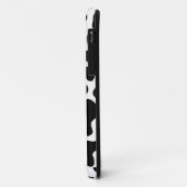 Koe Black White Hoesje-Mate iPhon Case-Mate iPhone Case (Achterkant/links)